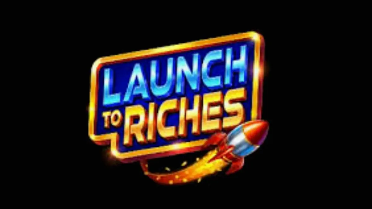 Futuristic space theme slot machine interface with glowing gems and rockets